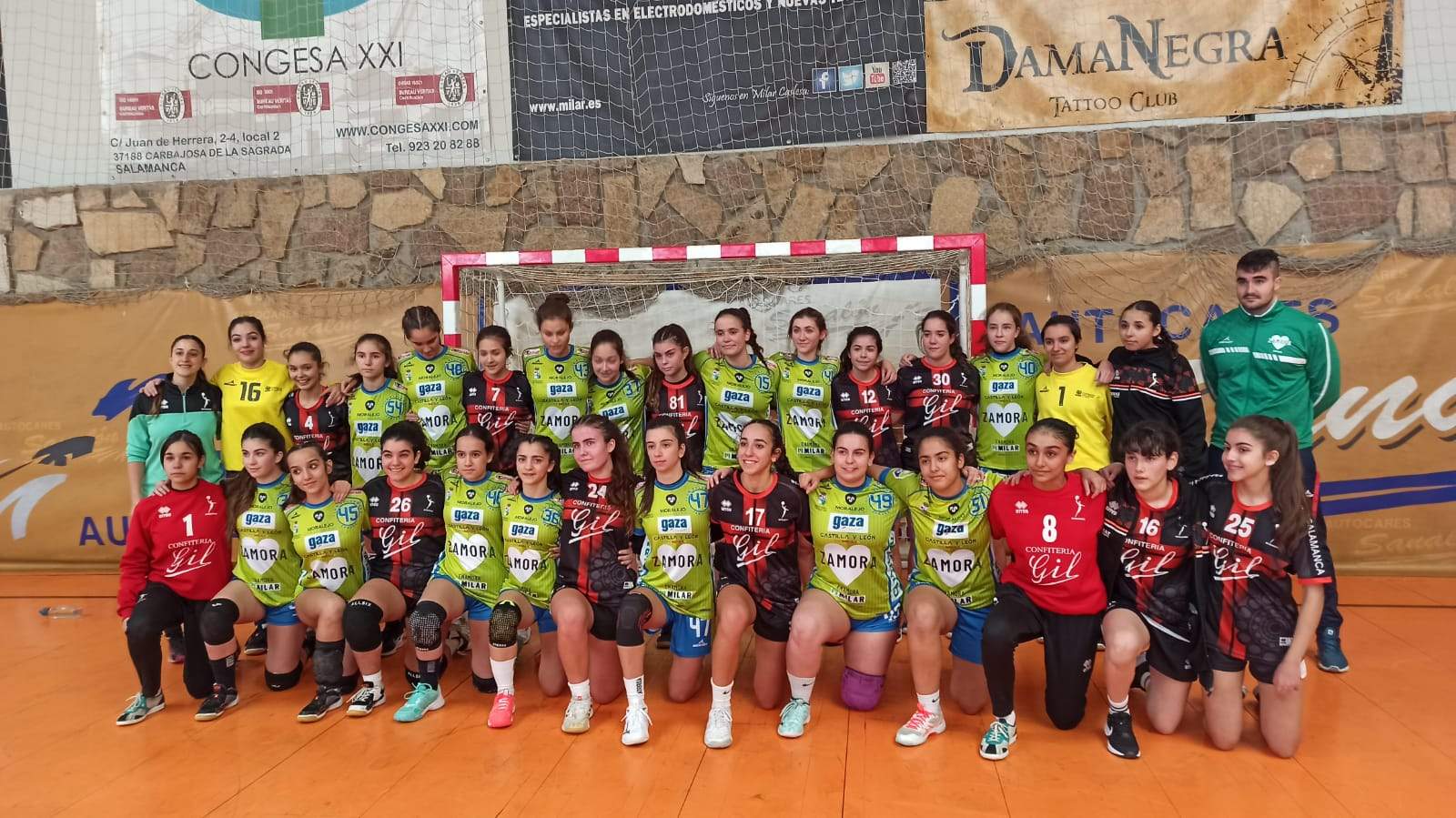 Valbusenda Zamora - Equipo Cadete Femenino - 271122 - Club Balonmano Zamora