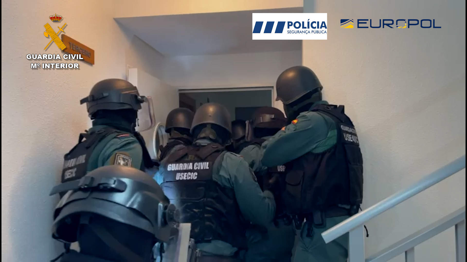 Operación Rovisa Salamanca. Fotografía: Guardia Civil