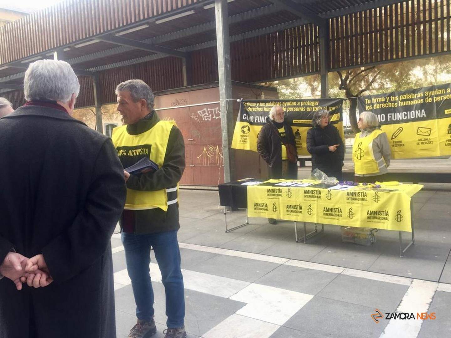Amnistía Internacional Zamora en el Día Internacional por los Derechos Humanos
