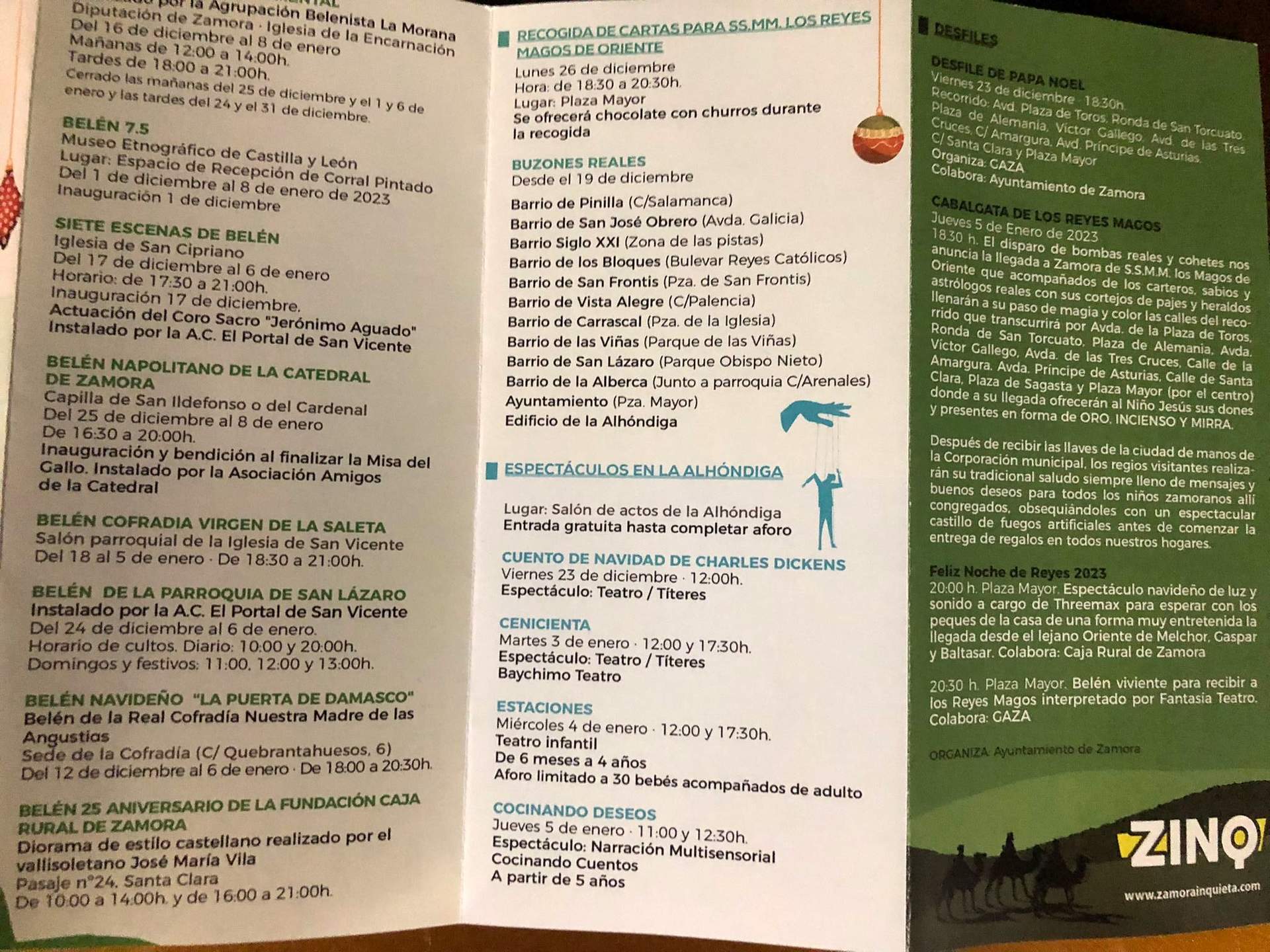 programa de navidad 2022 23 ayuntamiento de zamora 3