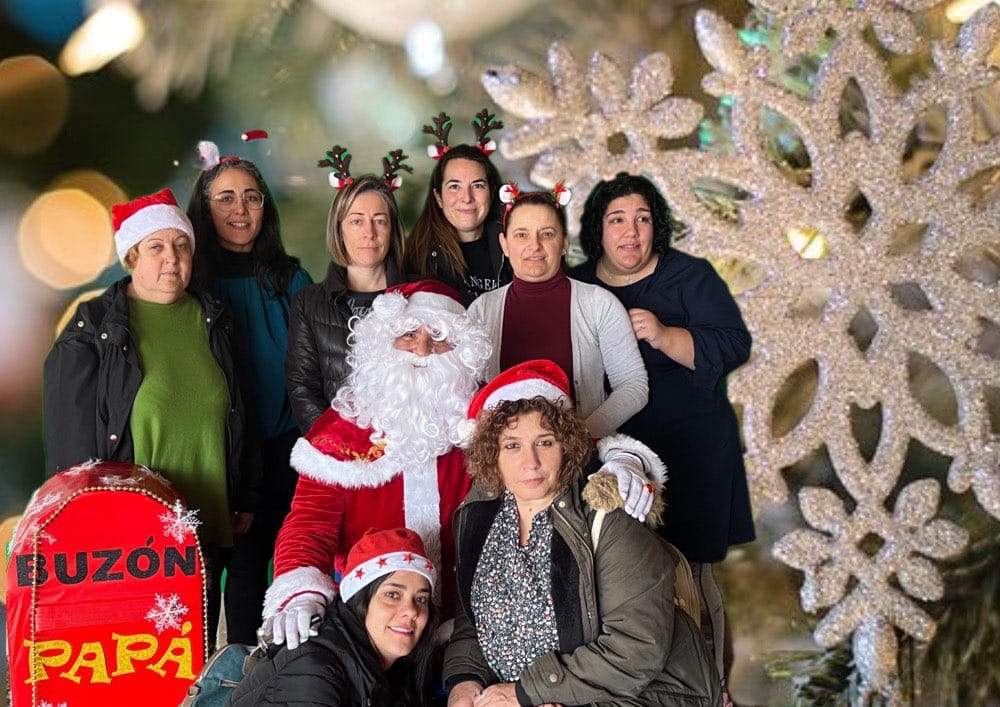 Papá Noel en el CEIP Alejandro Casona (1)