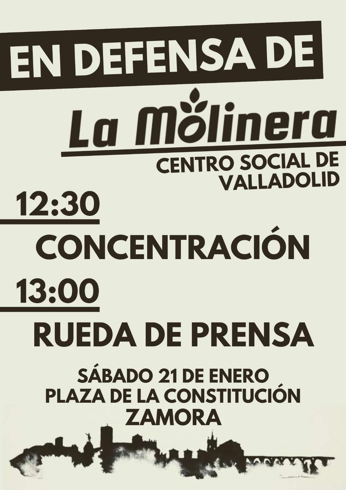 cartel del acto