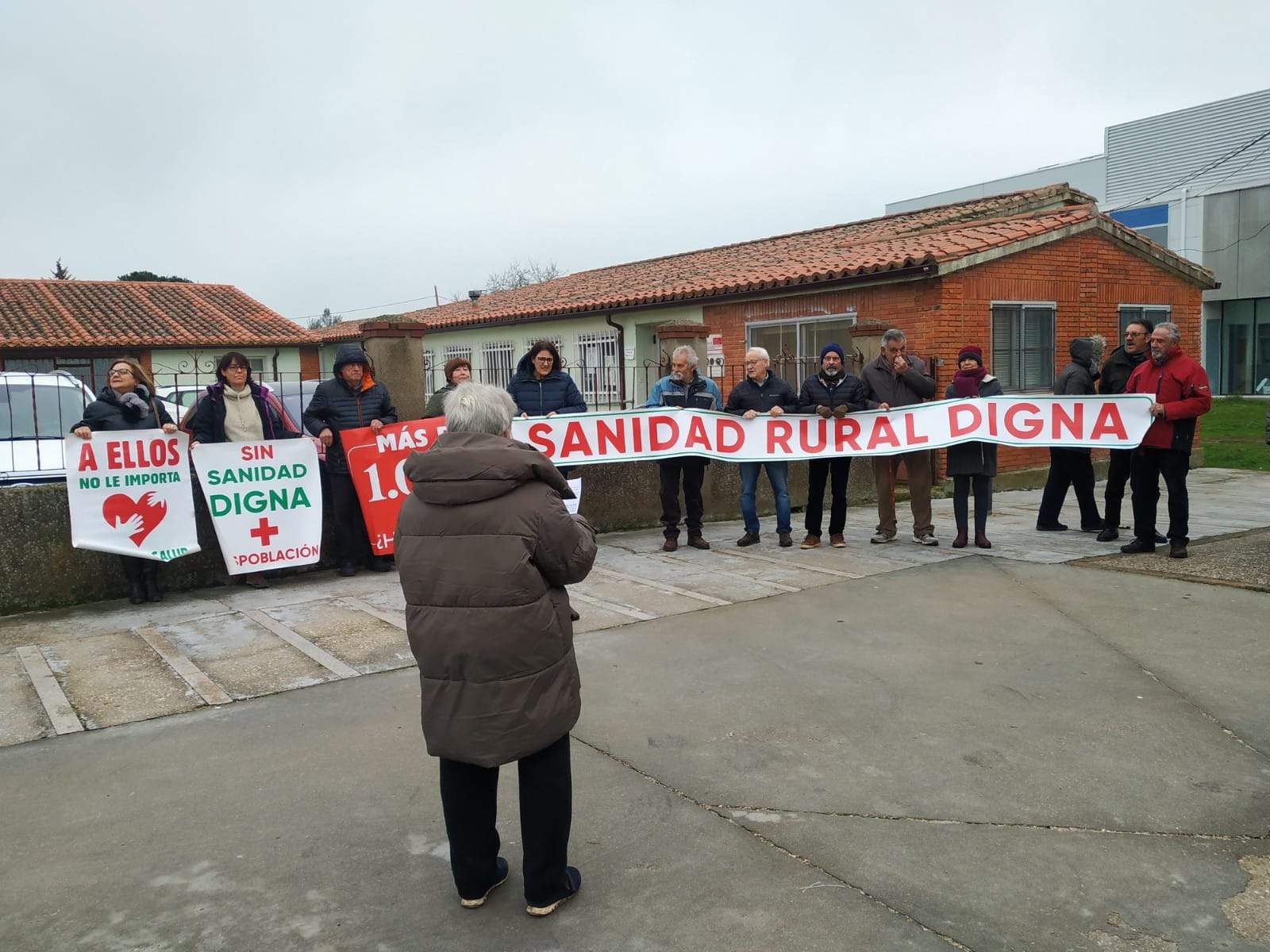 72 protesta de la Plataforma en Defensa de la Sanidad Pública de Sayago. Fotografía: CEDIDA