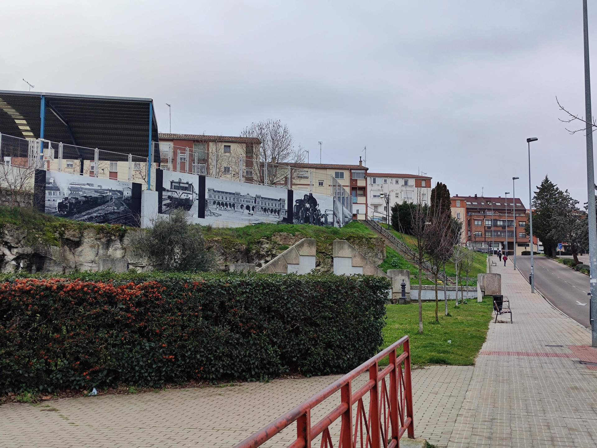 Mural cuesta del Bolón
