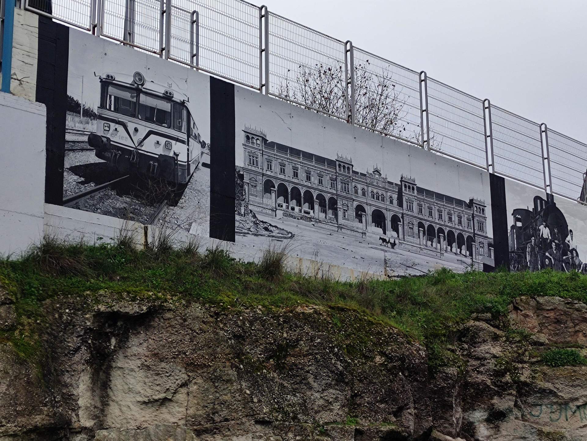 Mural cuesta del Bolón