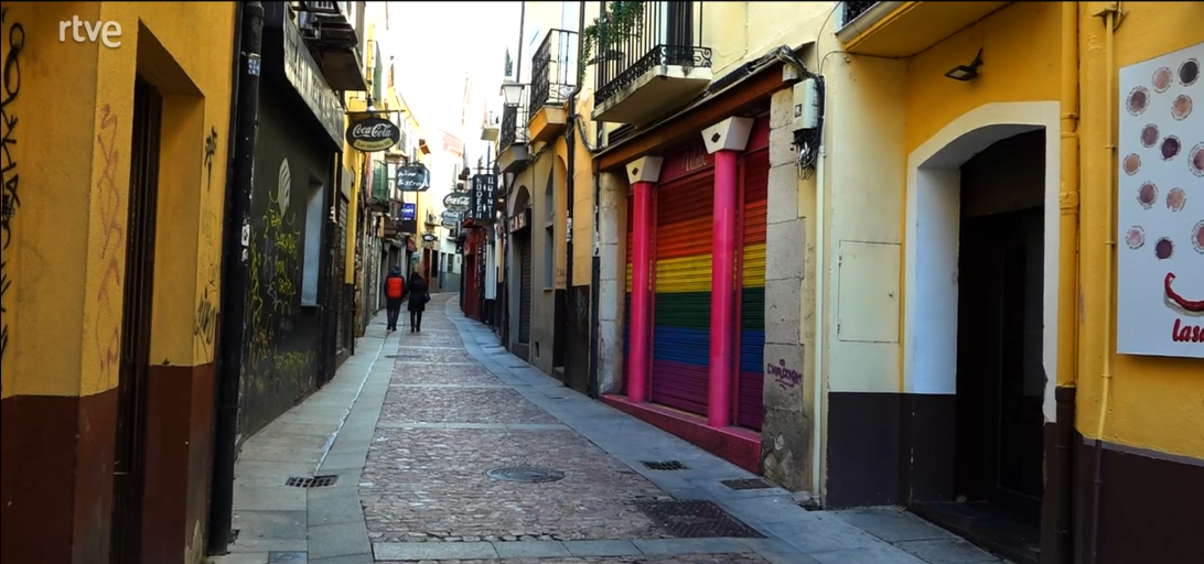 Calle de los Herreros. Captura del programa Zoom Tendencias de RTVE
