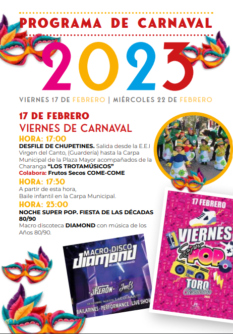 programa Carnaval Toro 2023 (2)