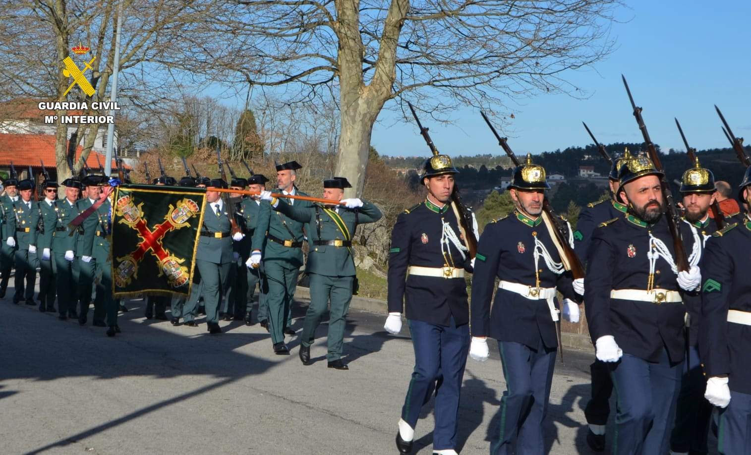 La Comandancia de la Guardia Civil de Zamora en la ceremonia de