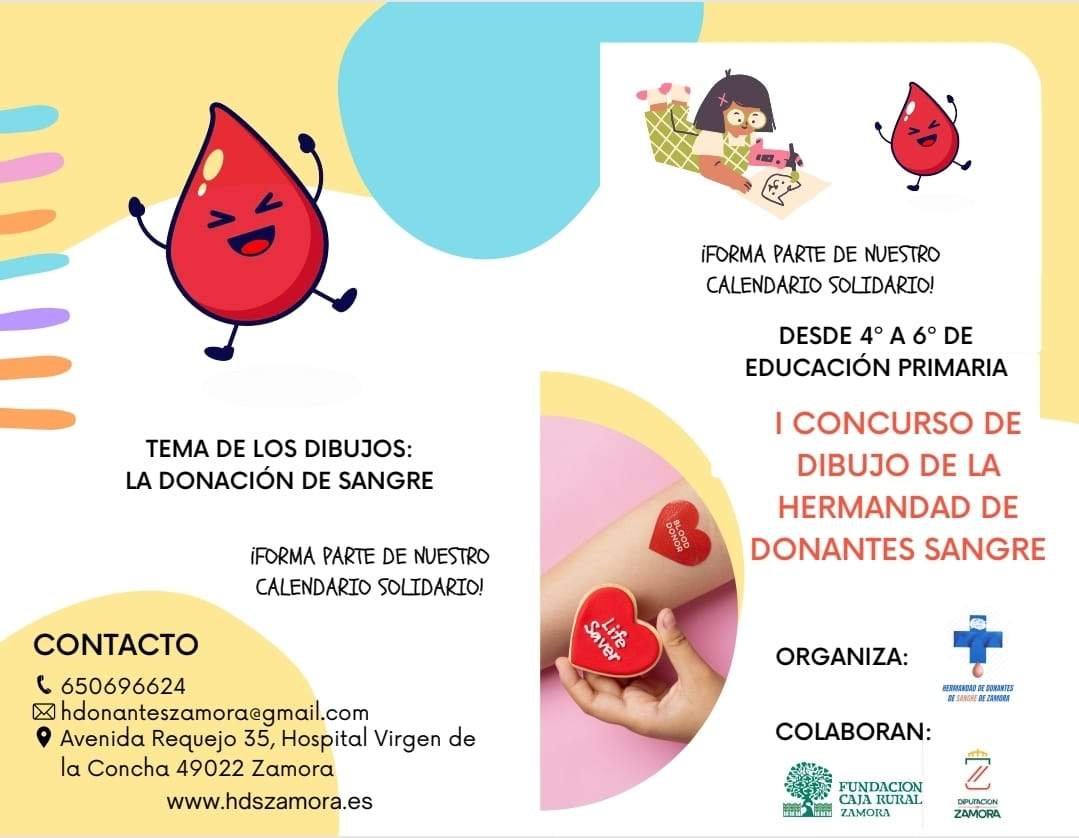 Bases I Concurso de Dibujo Hermandad de Donantes de Sangre