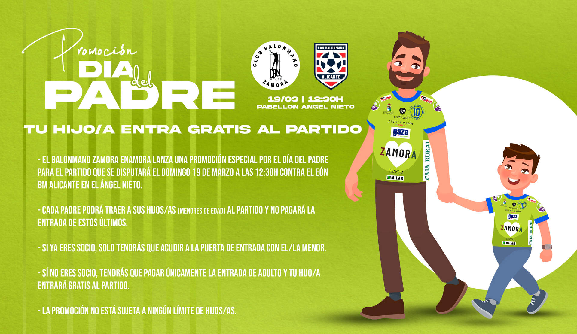 CONDICIONES PROMOCIÓN DÍA DEL PADRE - BM ZAMORA