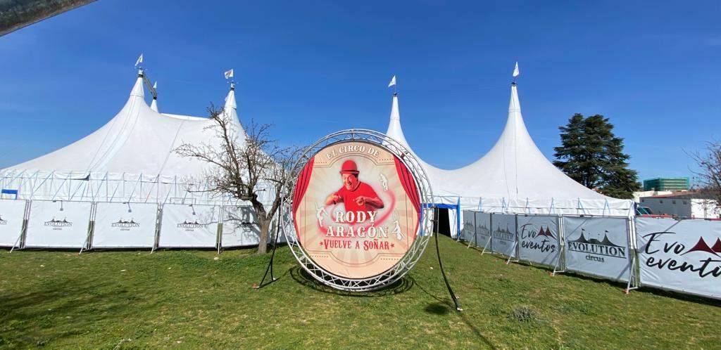 El Circo de Rody Aragón ya está montado en el recinto ferial Ronda Oeste de Zamora