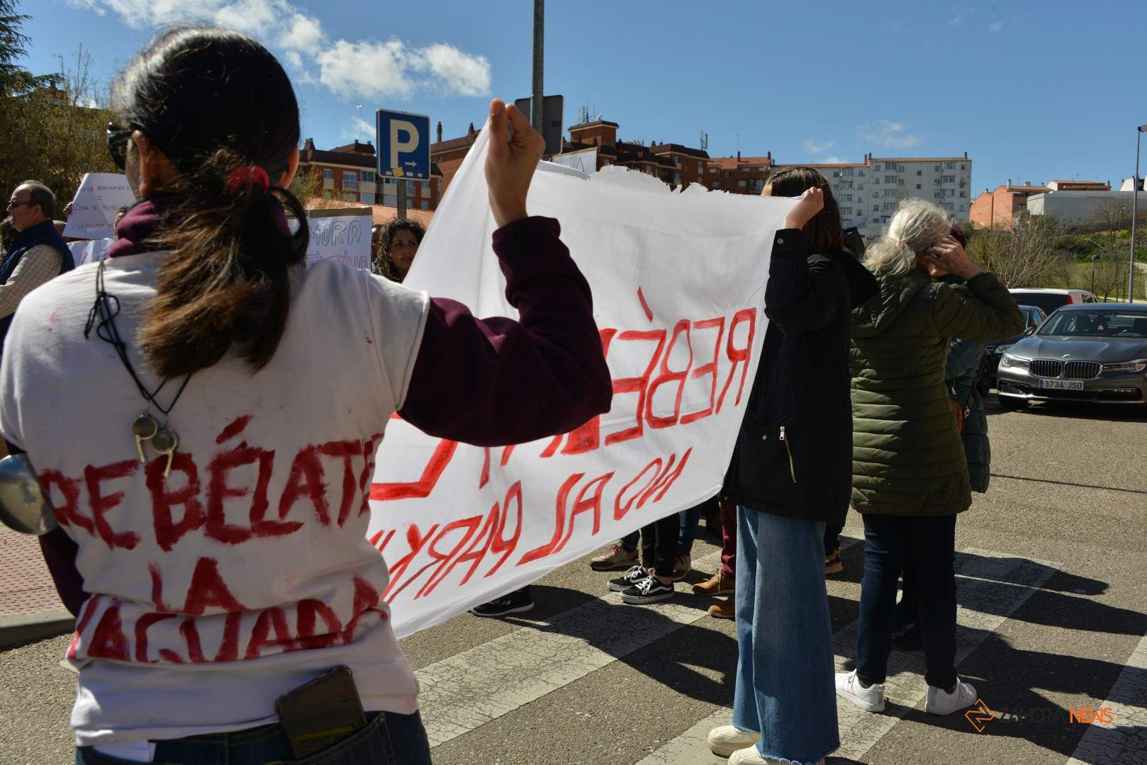 protesta vecinos La Vaguada contra el nuevo parking_7