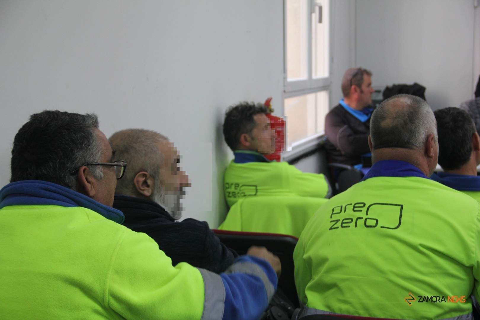 Asamblea de trabajadores del servicio de limpieza de PreZero