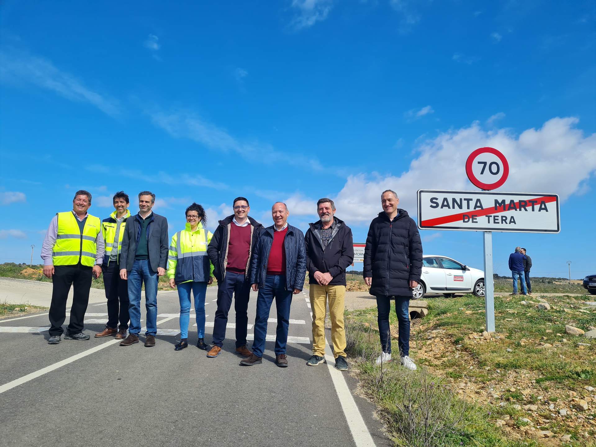 Mejora de la carretera