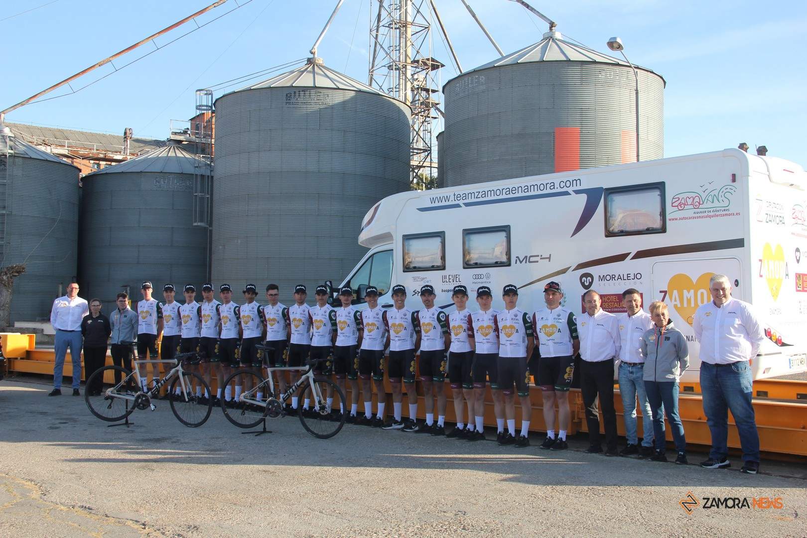 Presentación del Zamora Enamora Cycling Team