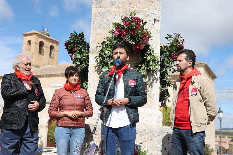 Luis Tudanca junto a la portavoz del Gobierno central, Isabel Rodríguez
