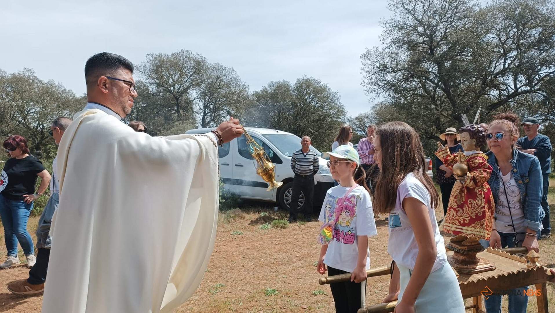 Granja de Moreruela celebra la tradicional rogativa de San Marcos