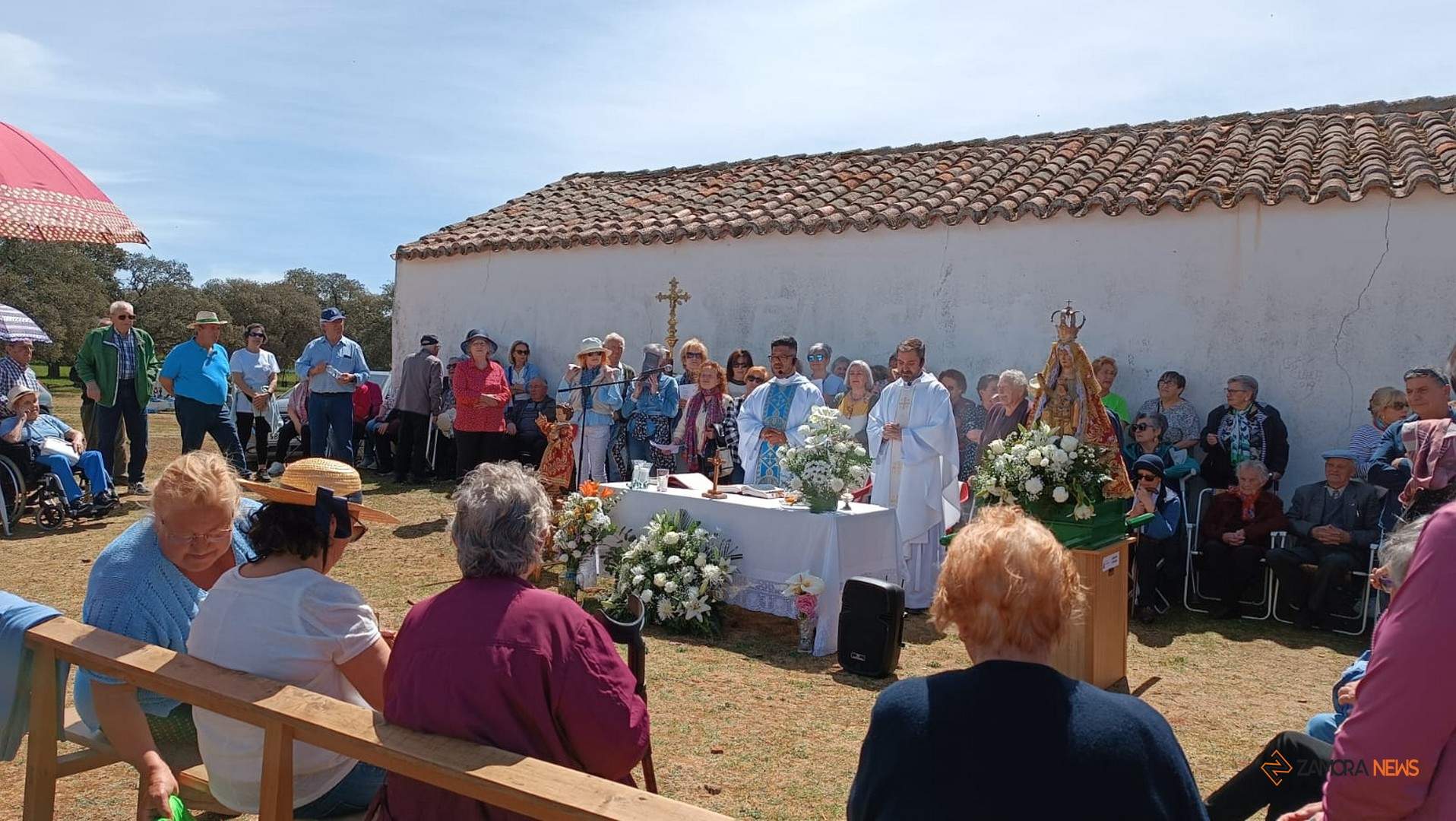 Granja de Moreruela celebra la tradicional rogativa de San Marcos