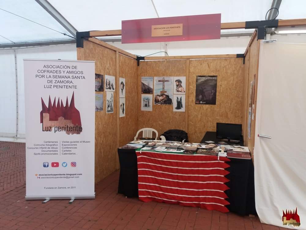 Stand Luz Penitente en la última Feria Mundo Cofrade de Medina del Campo
