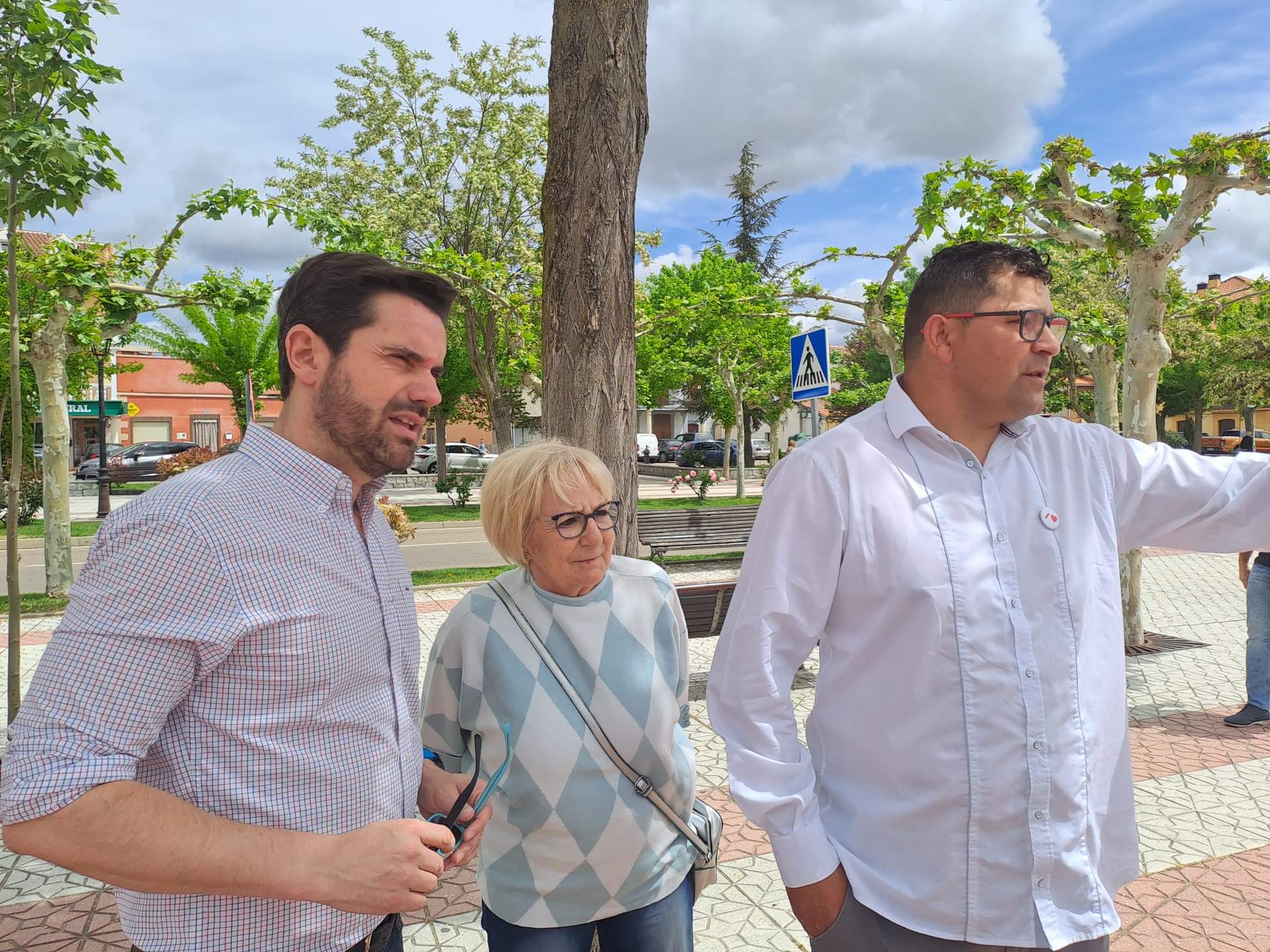 PSOE de Moraleja del Vino. Candidatura y visita Secretario General y Vicesecretaria