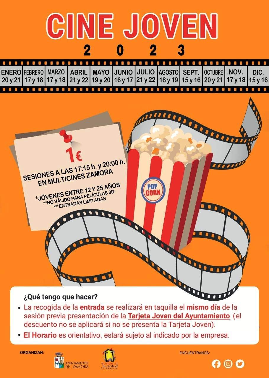 Cartel Cine Joven