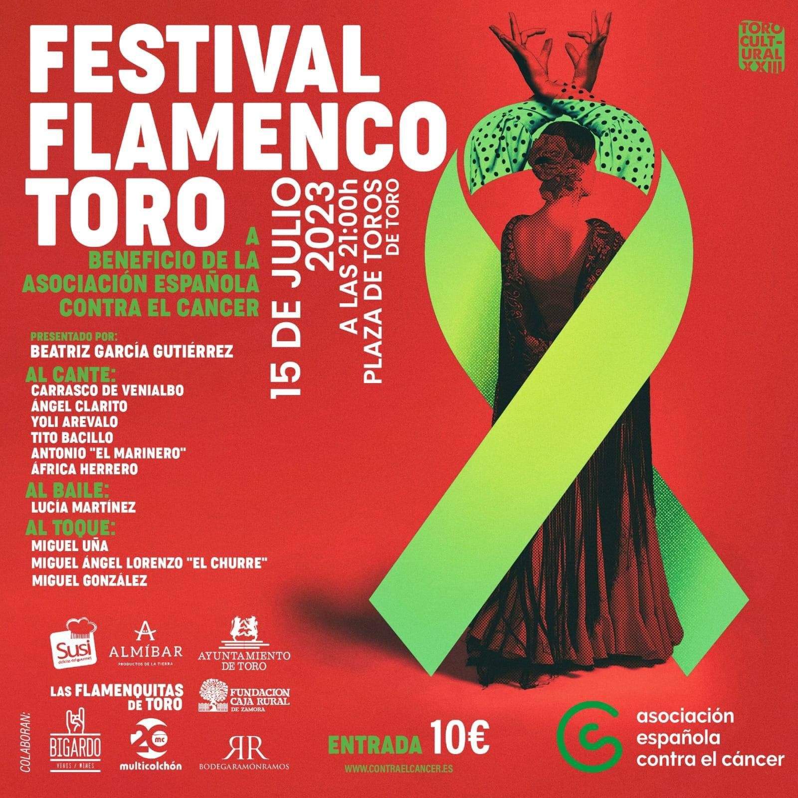 Cartel del Festival Flamenco de Toro