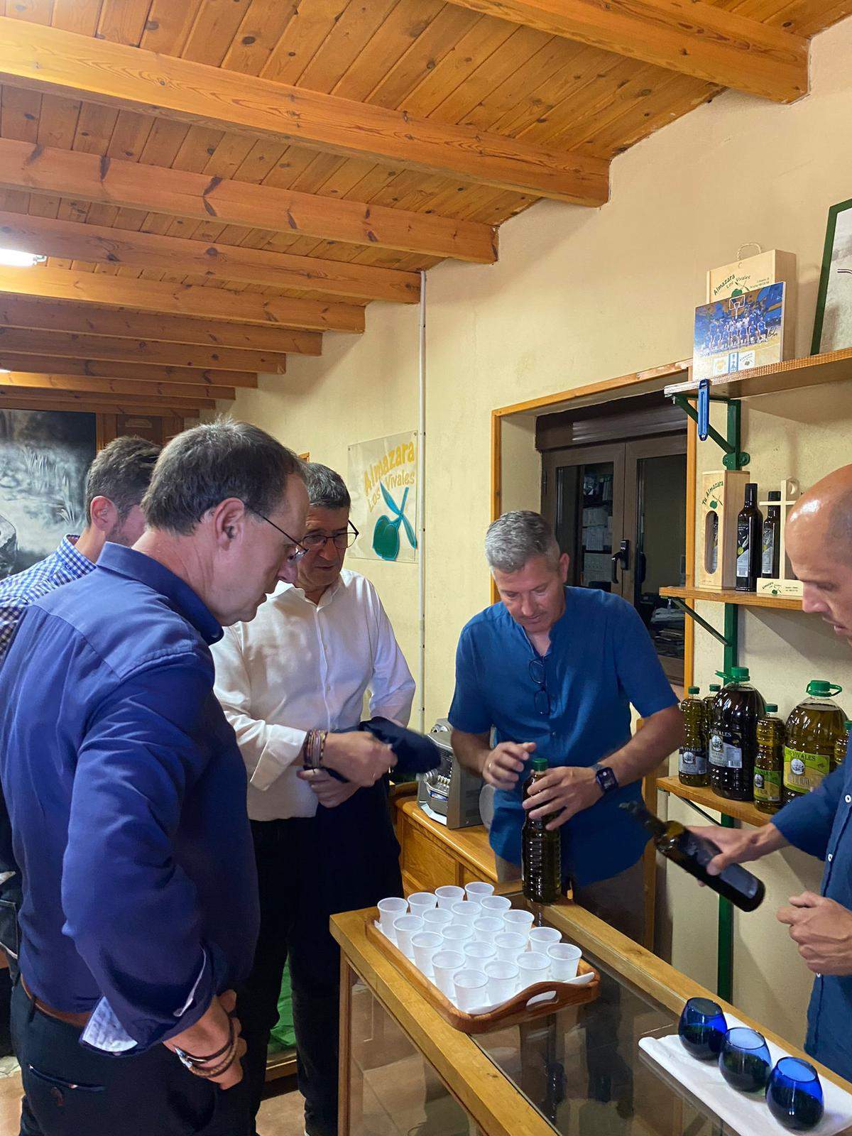 Visita Patxi López a Sanzoles