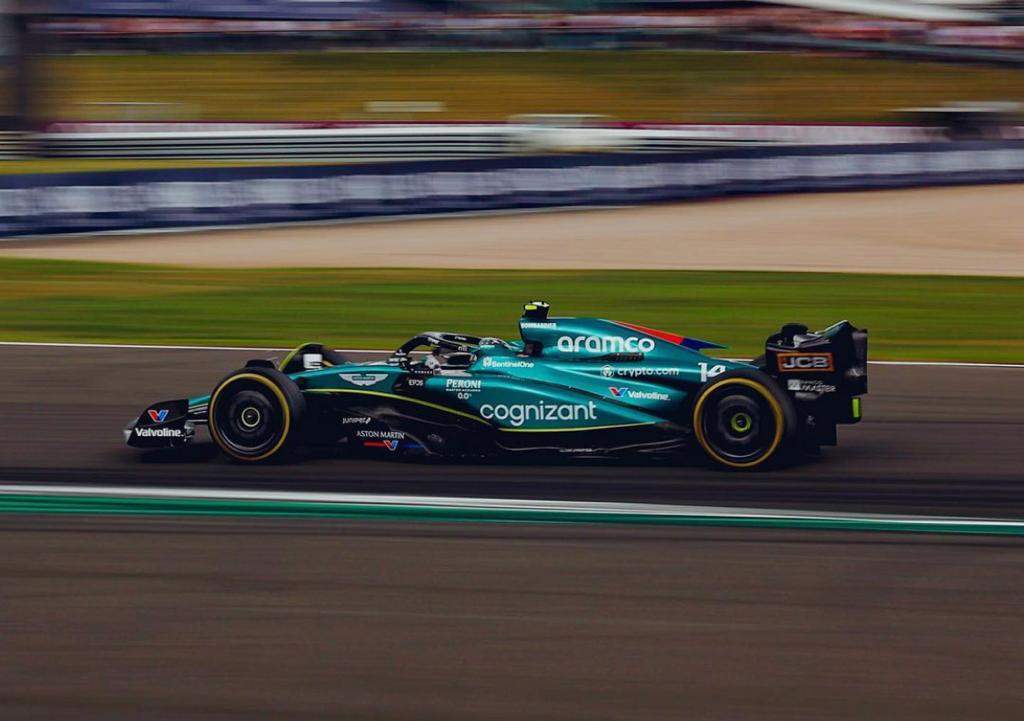 Aston Martin de Fernando Alonso Imagen: Instagram Aston Martin (@astonmartinf1)