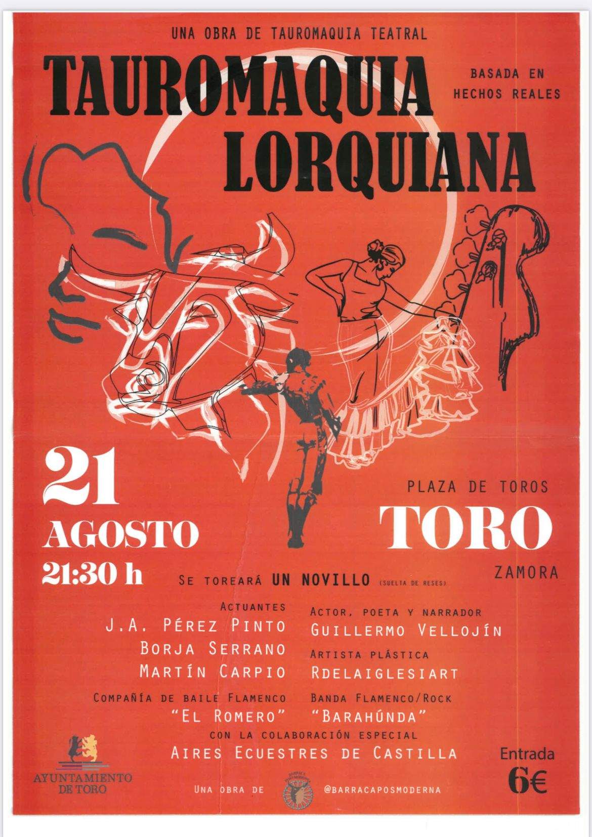 Una obra de tauromaquia teatral como novedad para las próximas fiestas de San Agustín (2)