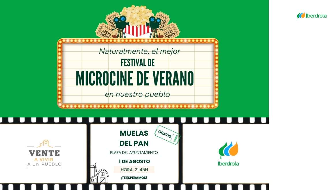 Microcine de verano en Muelas del Pan