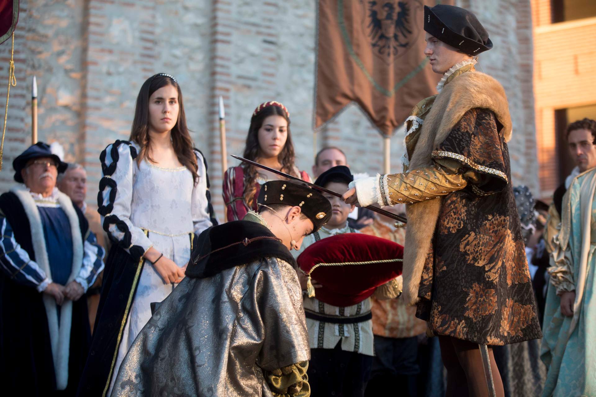Recreación histórica Mojados, corazón de un Imperio