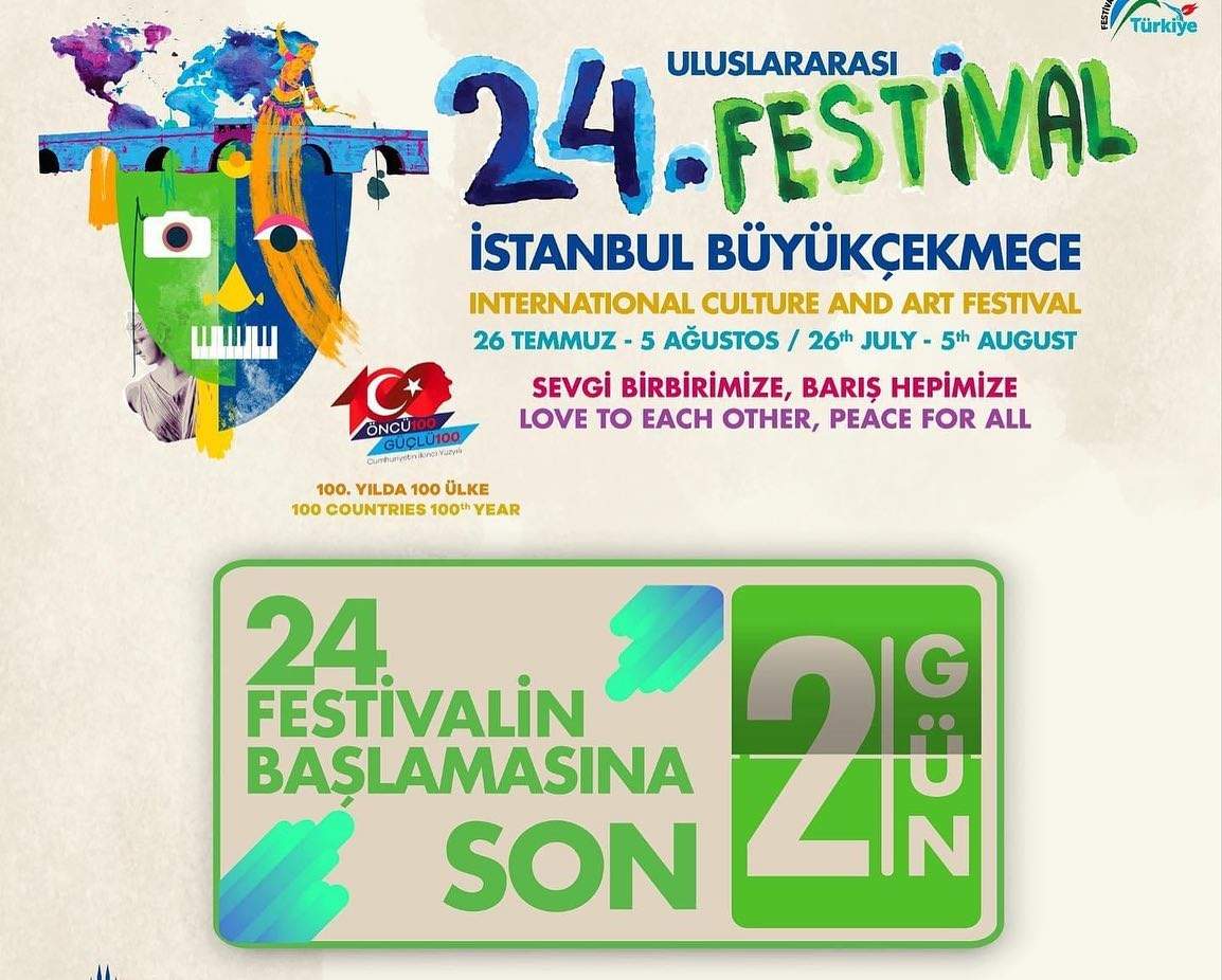 Cartel festival de folklore Büyükçekmece