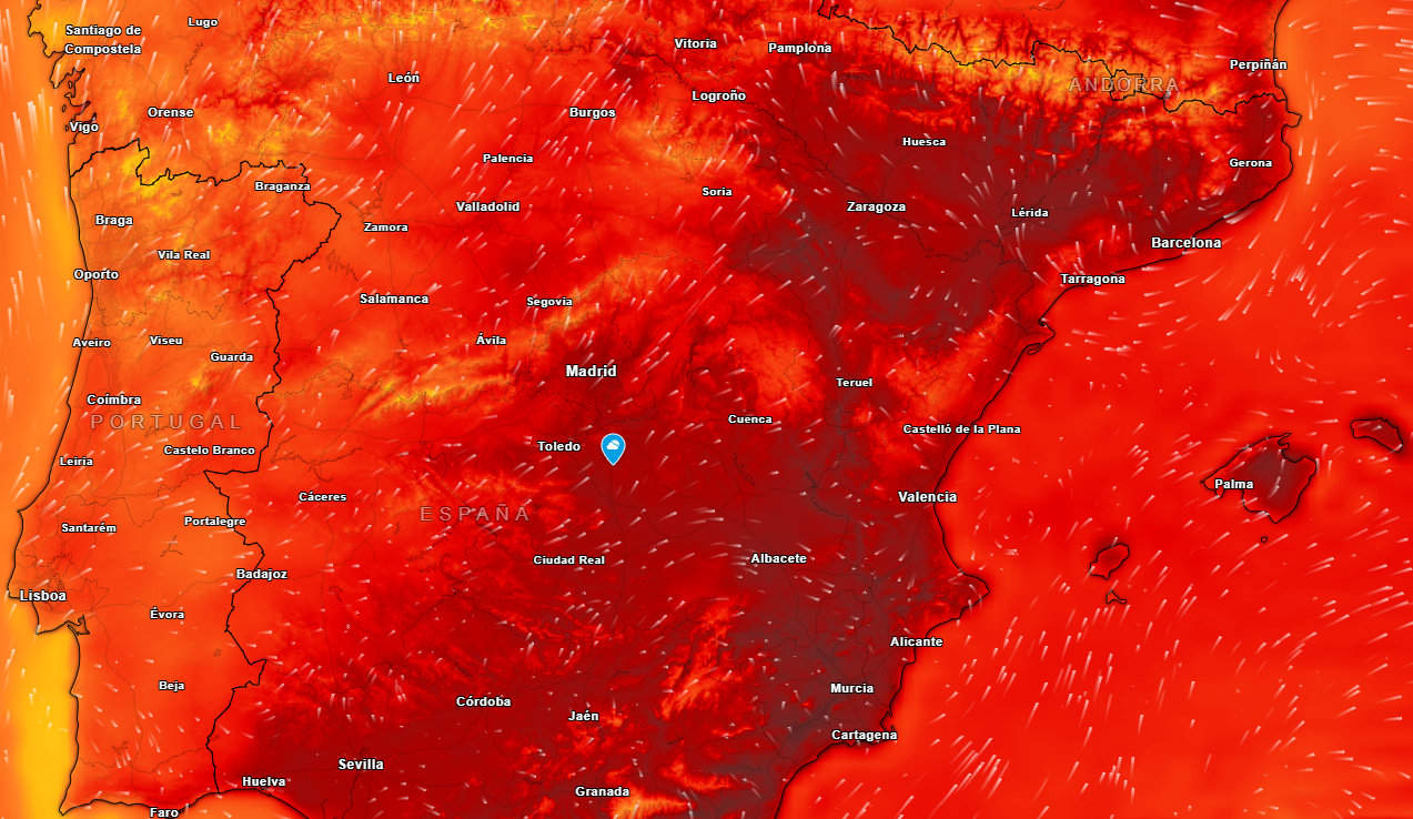 Mapa de temperatura