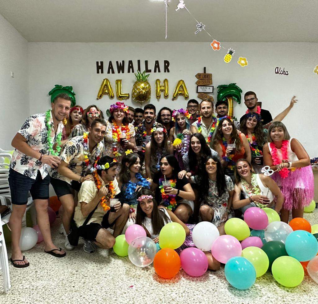 Fiesta Hawaina en Aguilar de Tera