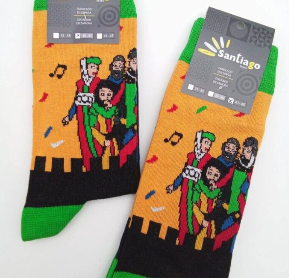 Calcetines de Capitonis Durii creados por Santiago Textil