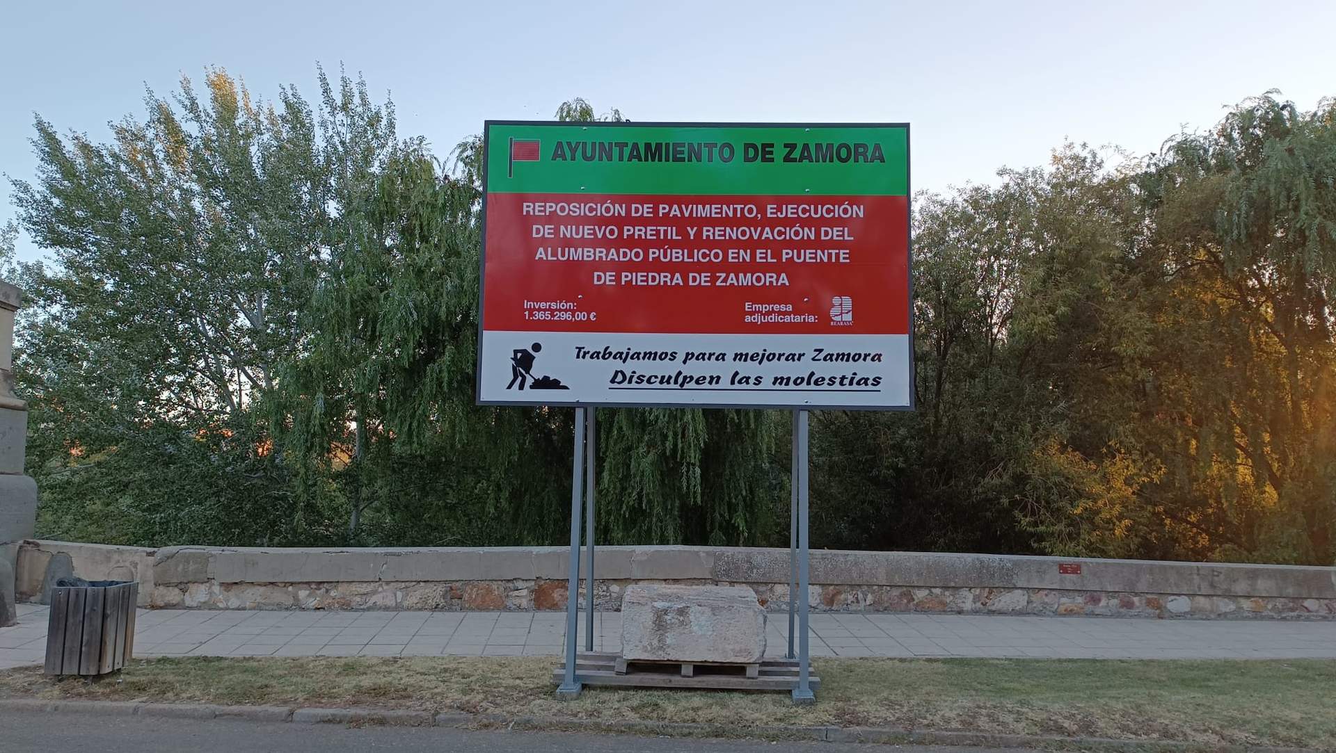 Señalización de obras