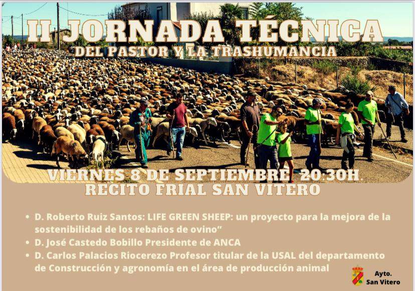 II Jornada Técnica en la Feria del Pastor y la Trashumancia de San Vitero