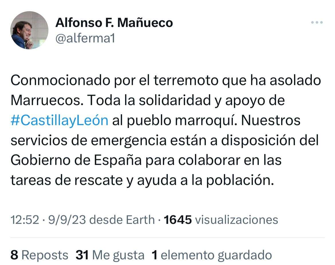 twitter Mañueco