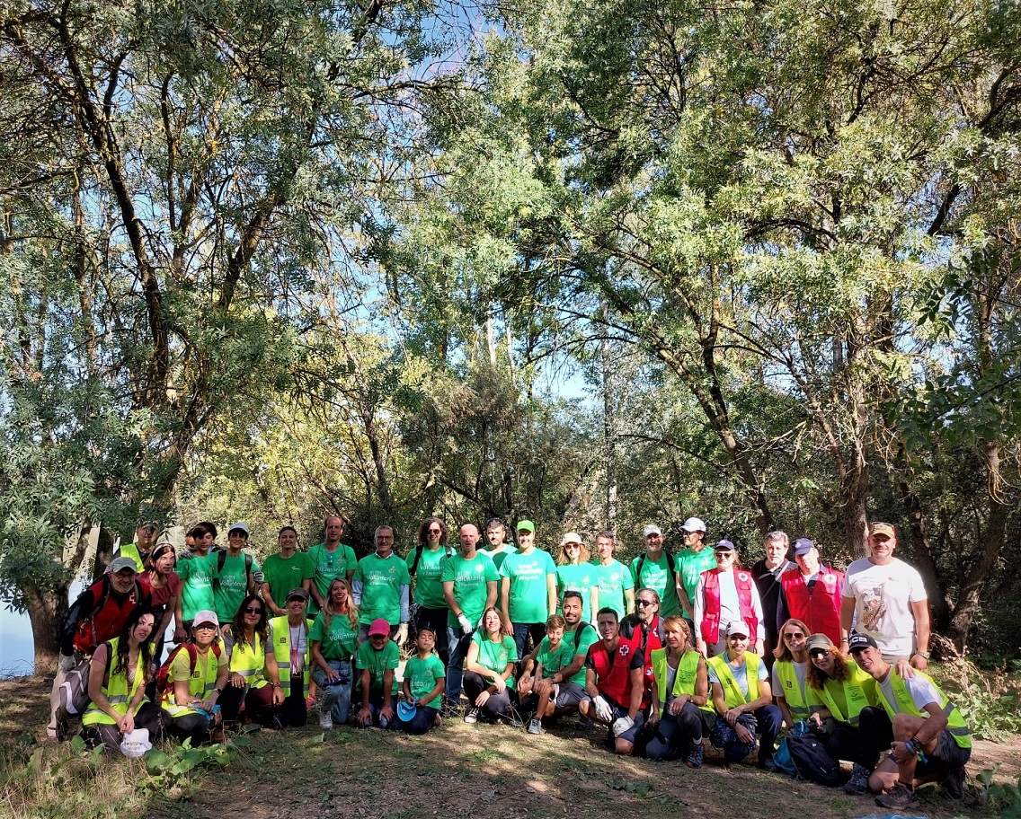 Foto de familia Voluntariado Iberdrola CYL