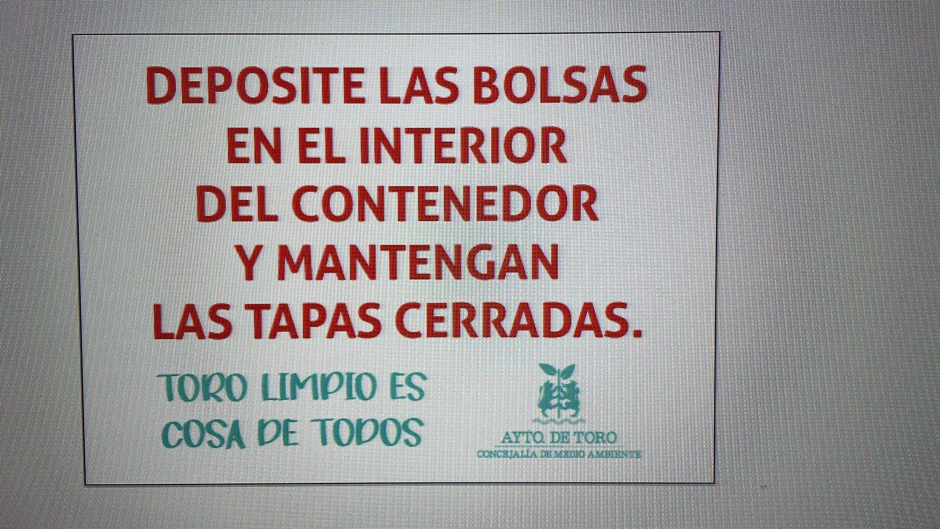 toro limpio es cosa de todos