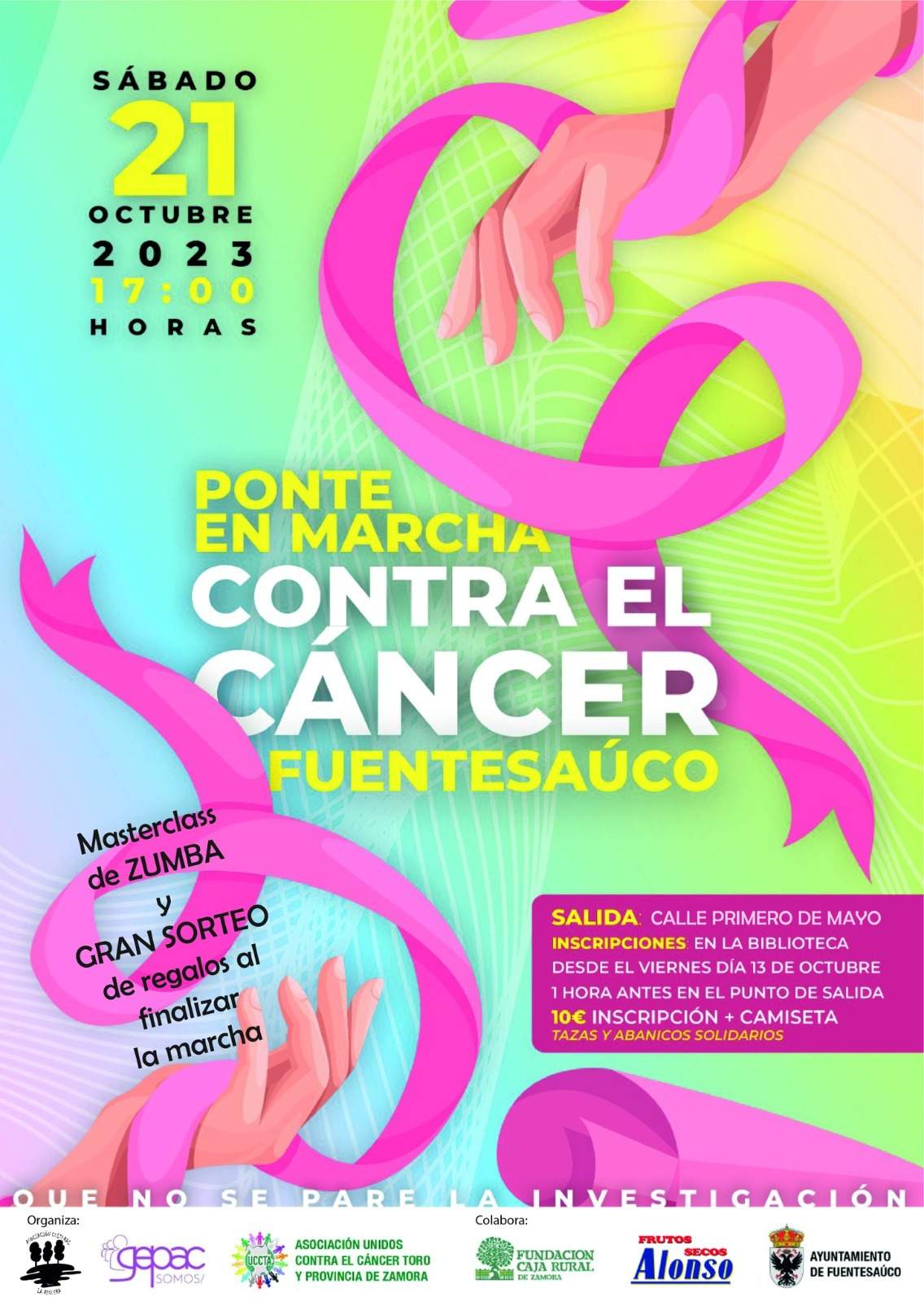 Cartel marcha Fuentesaúco
