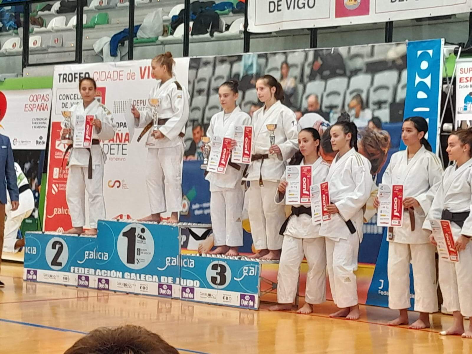 Elena Bahamonde en la Supercopa de España