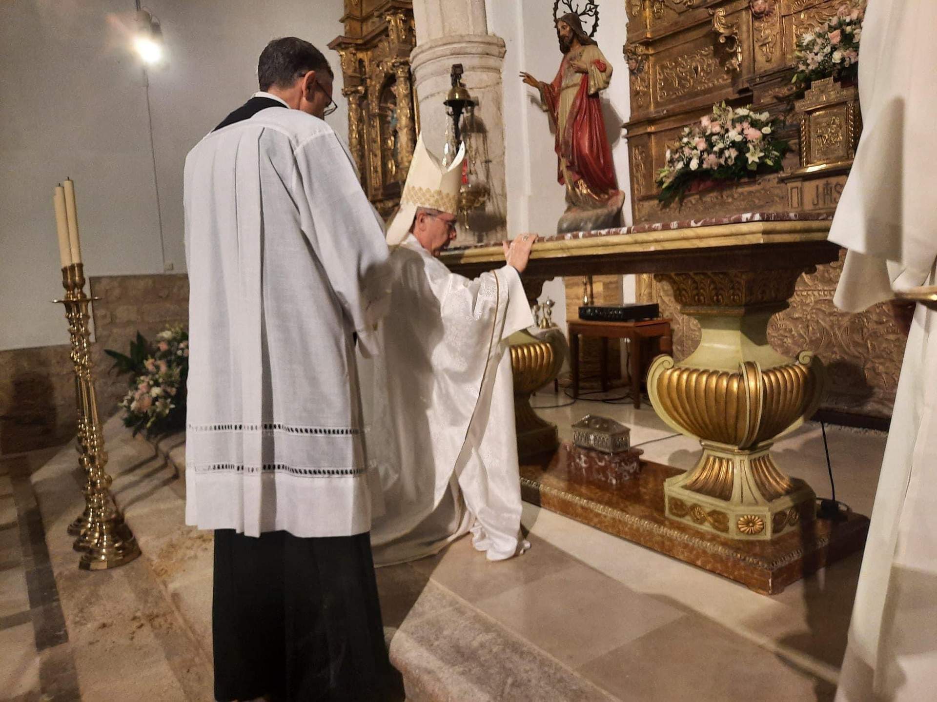 Iglesia de Cubillos. Imagen Facebook