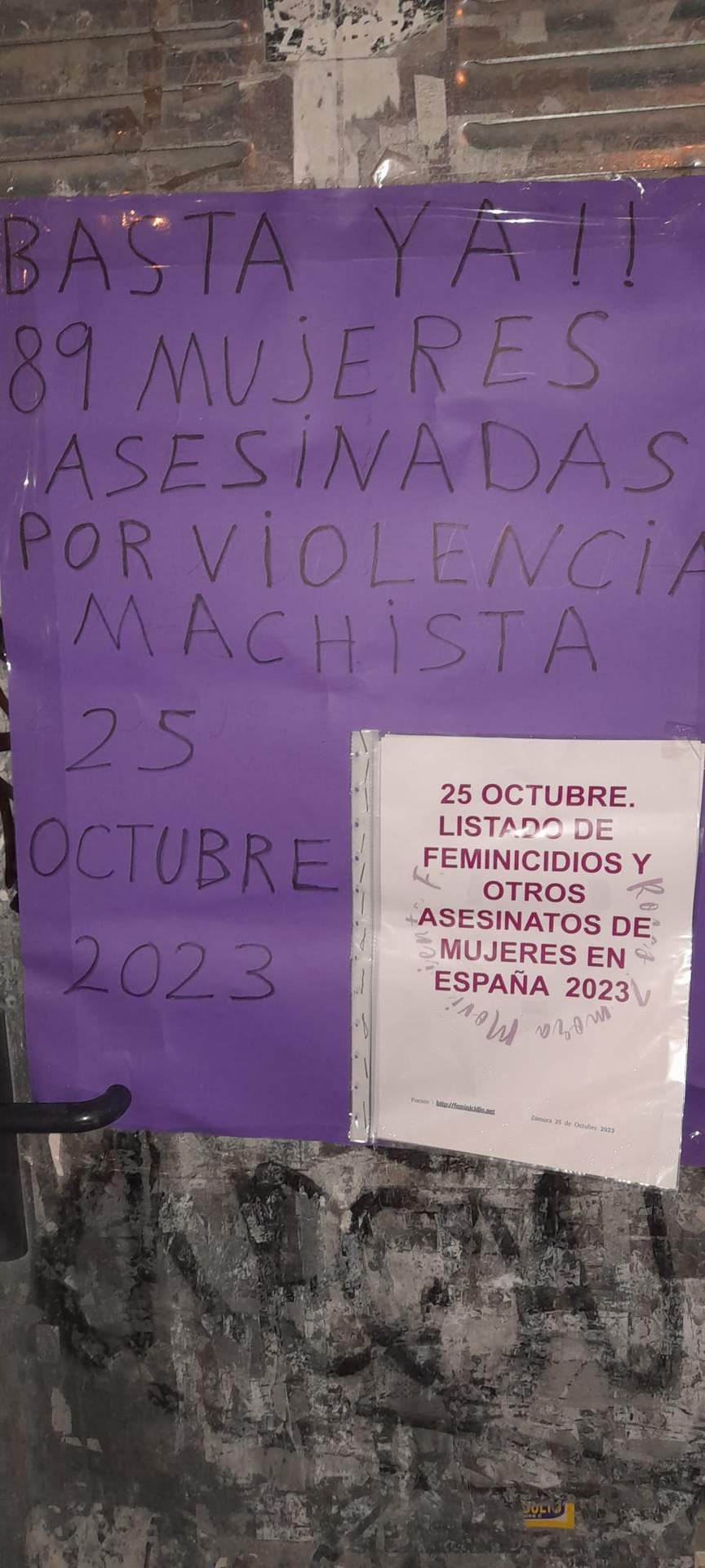 Listado de asesinatos
