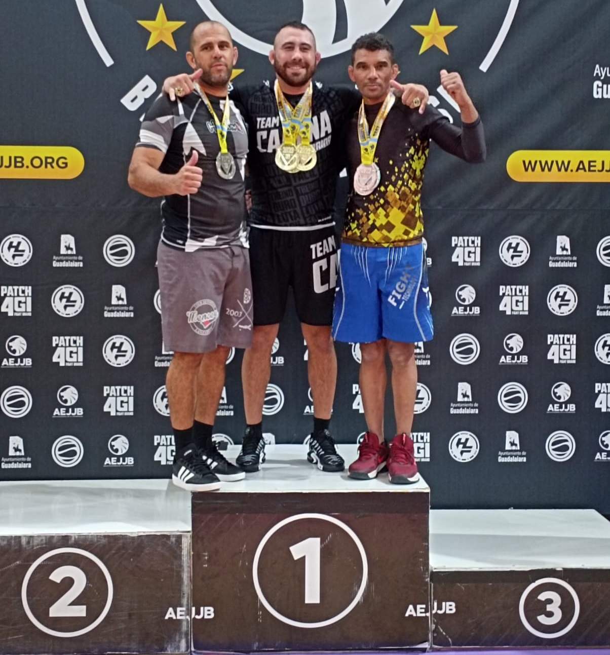 Pódium en el European Grand Prix 2023