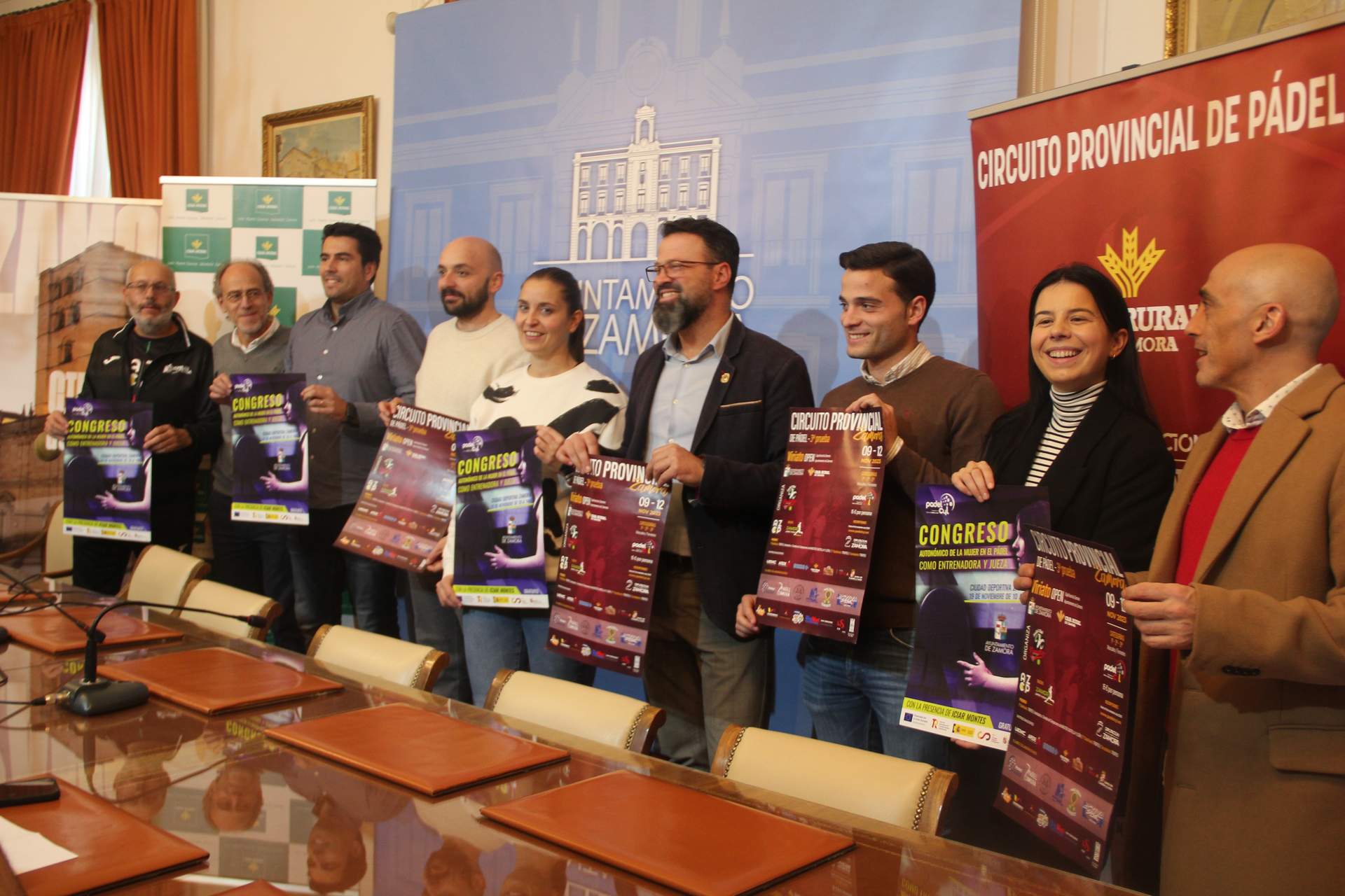presentación Circuito Provincial de Pádel