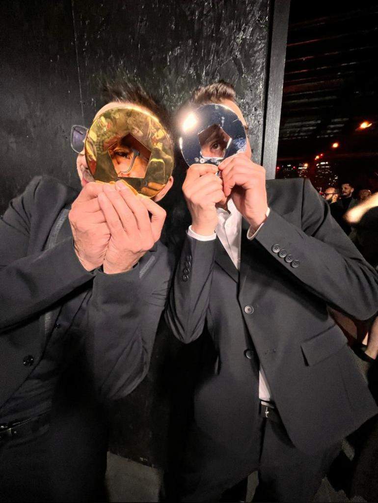 Javier Garduño en la gala de los Pentawards