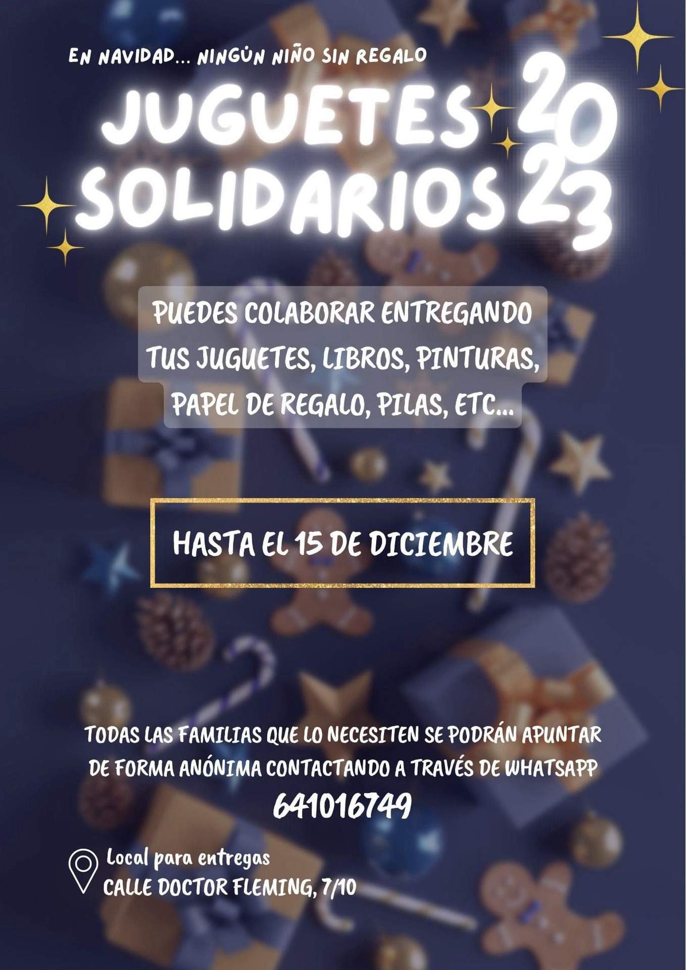 Campaña donación de juguetes