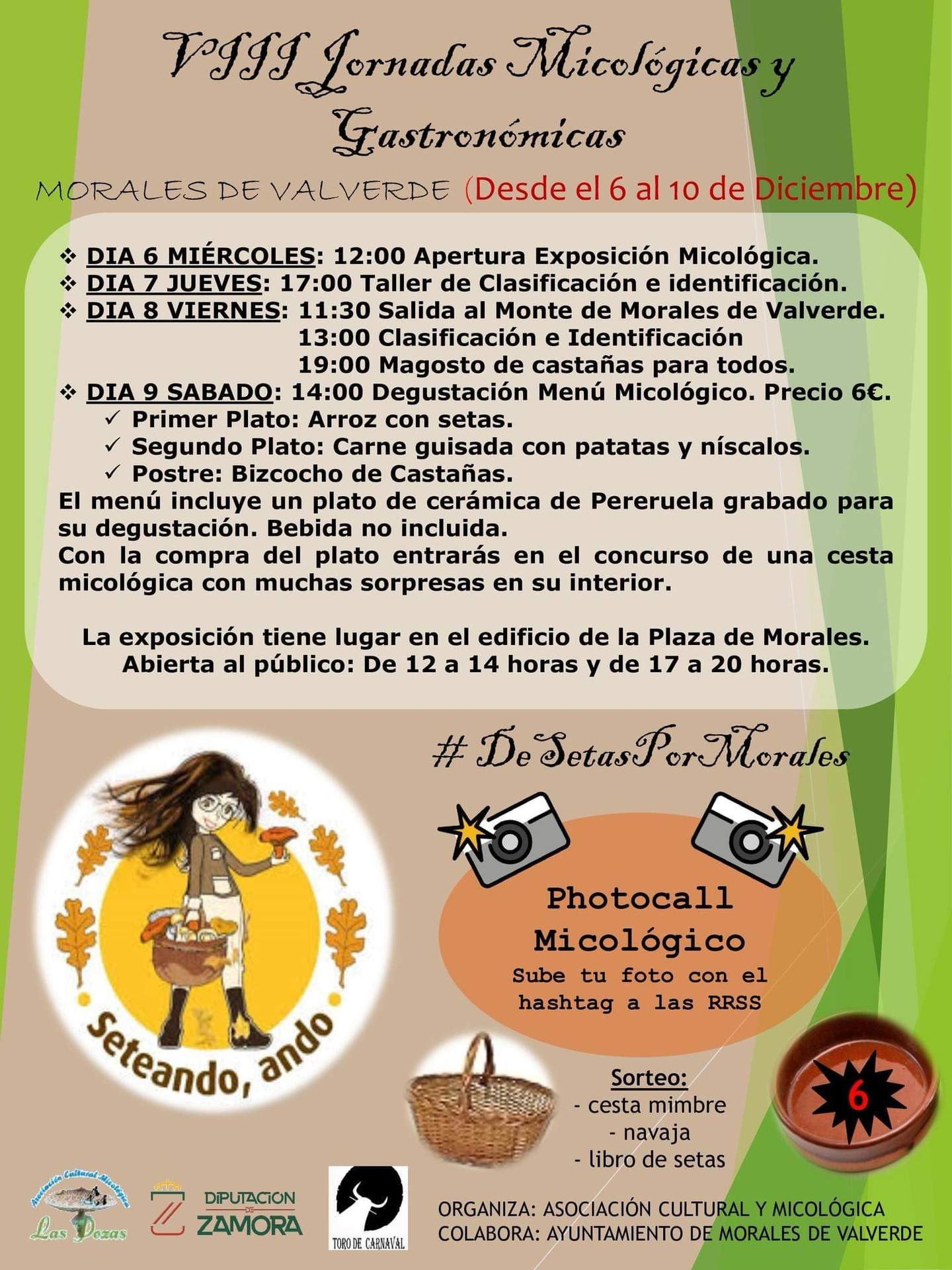 jornadas micológicas Morales de Valverde