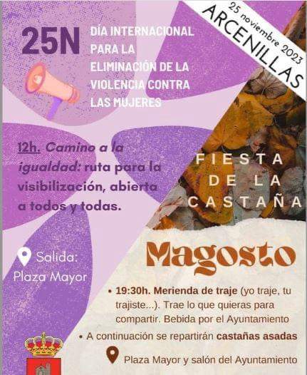 Arcenillas 25n y fiesta del magosto